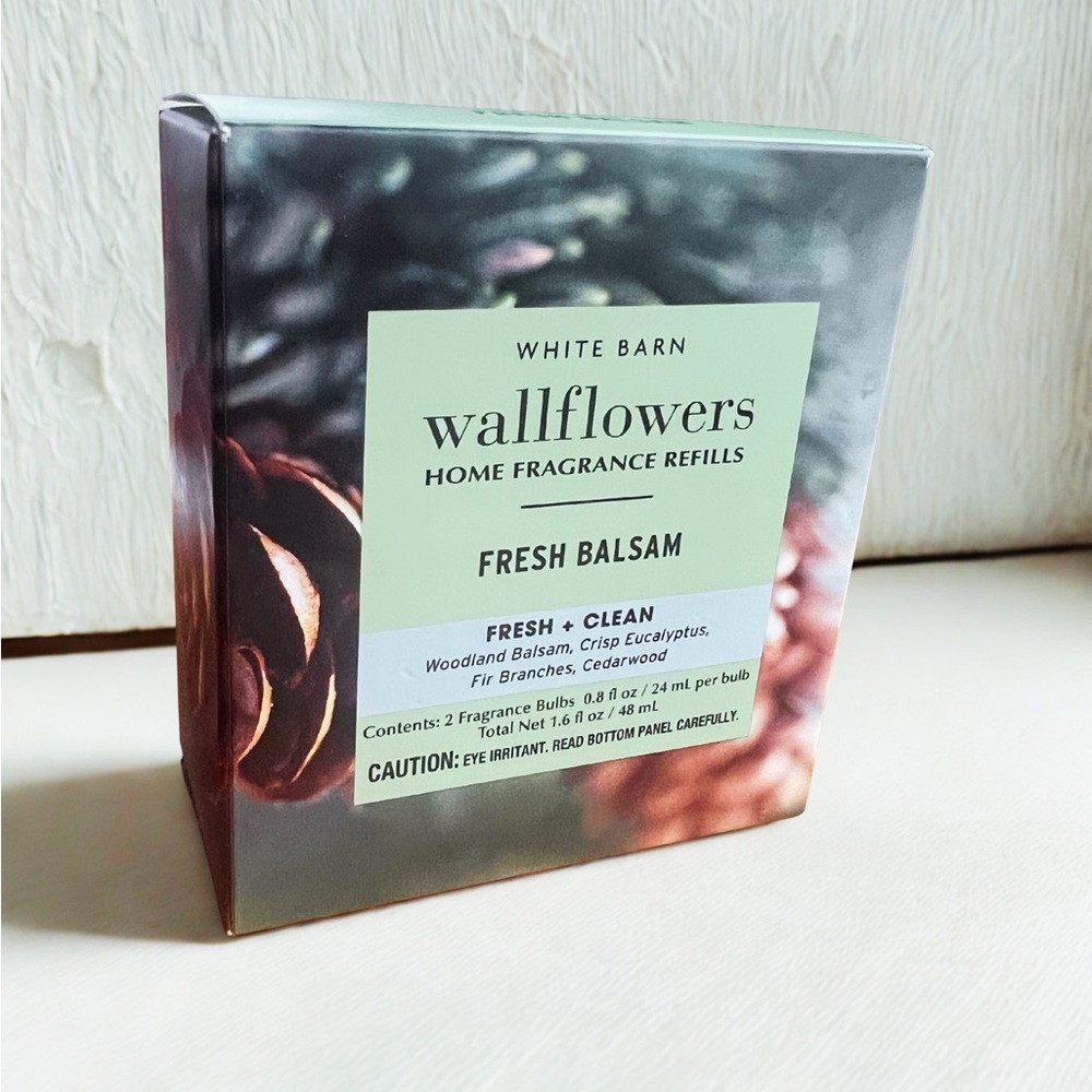 Bath & Body Works Wallflower Refills – Fresh Balsam (2-Pack) — NEW!